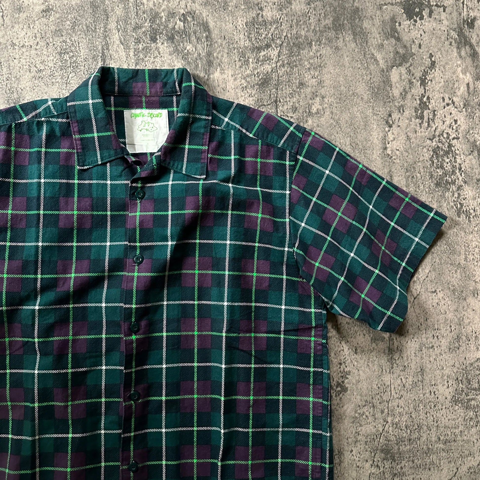 SS01 Undercover “Chaotic Discord” Button-Up Shirt - 269archive