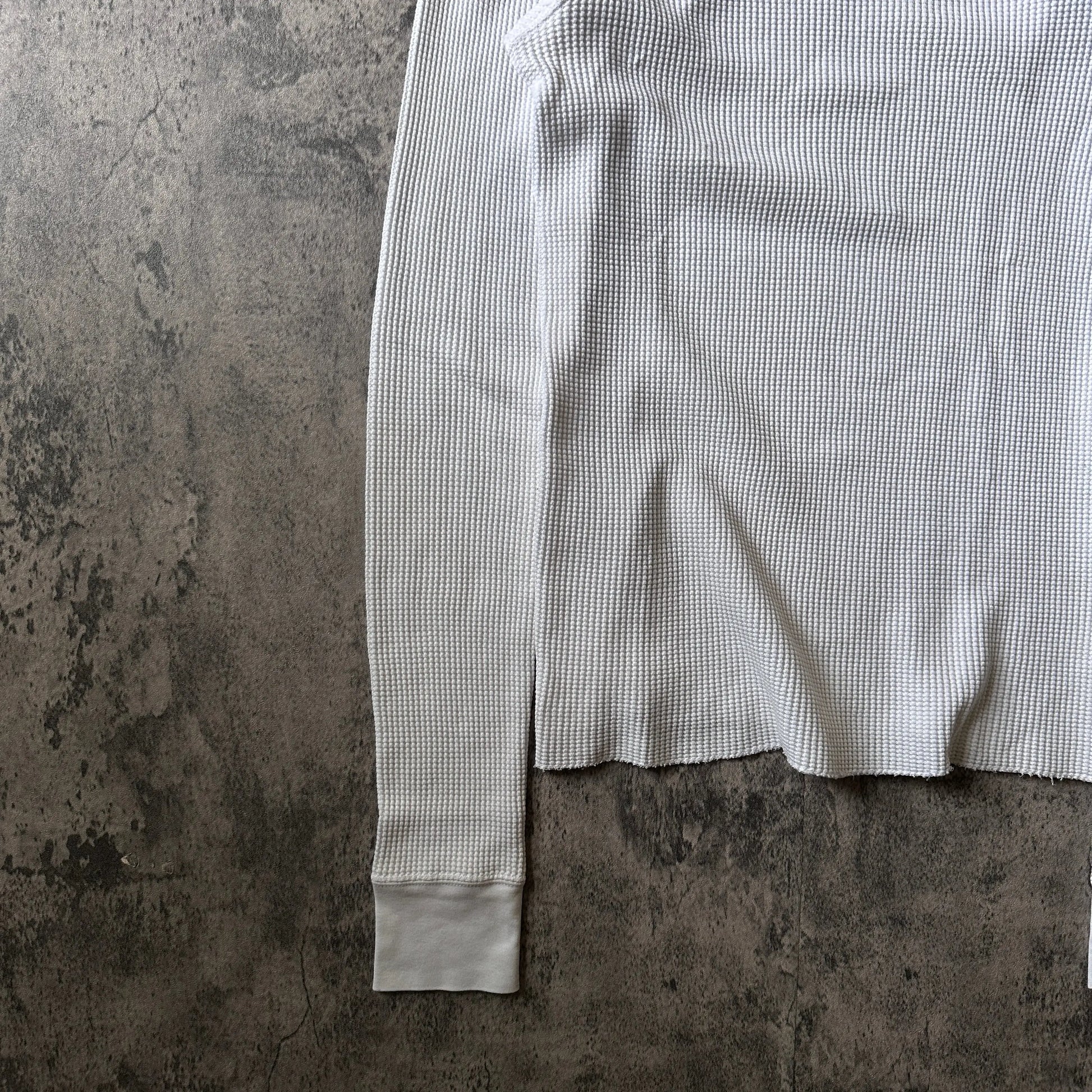 SS02 Number (N)ine Waffle Knit Long Sleeve - 269archive