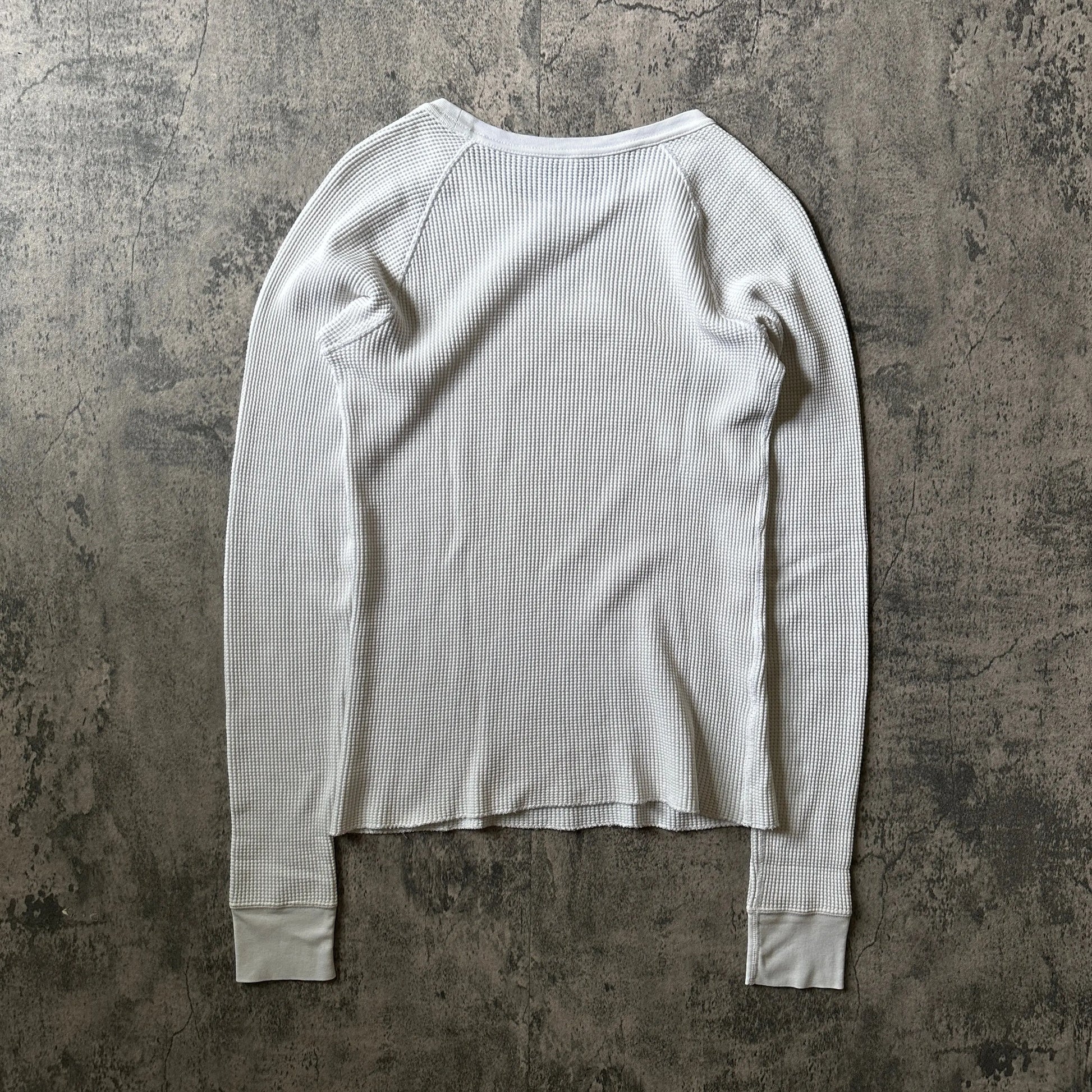 SS02 Number (N)ine Waffle Knit Long Sleeve - 269archive