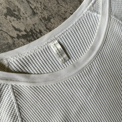SS02 Number (N)ine Waffle Knit Long Sleeve - 269archive