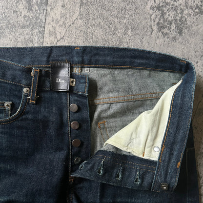 SS05 Dior Dark Wash Denim - 269archive