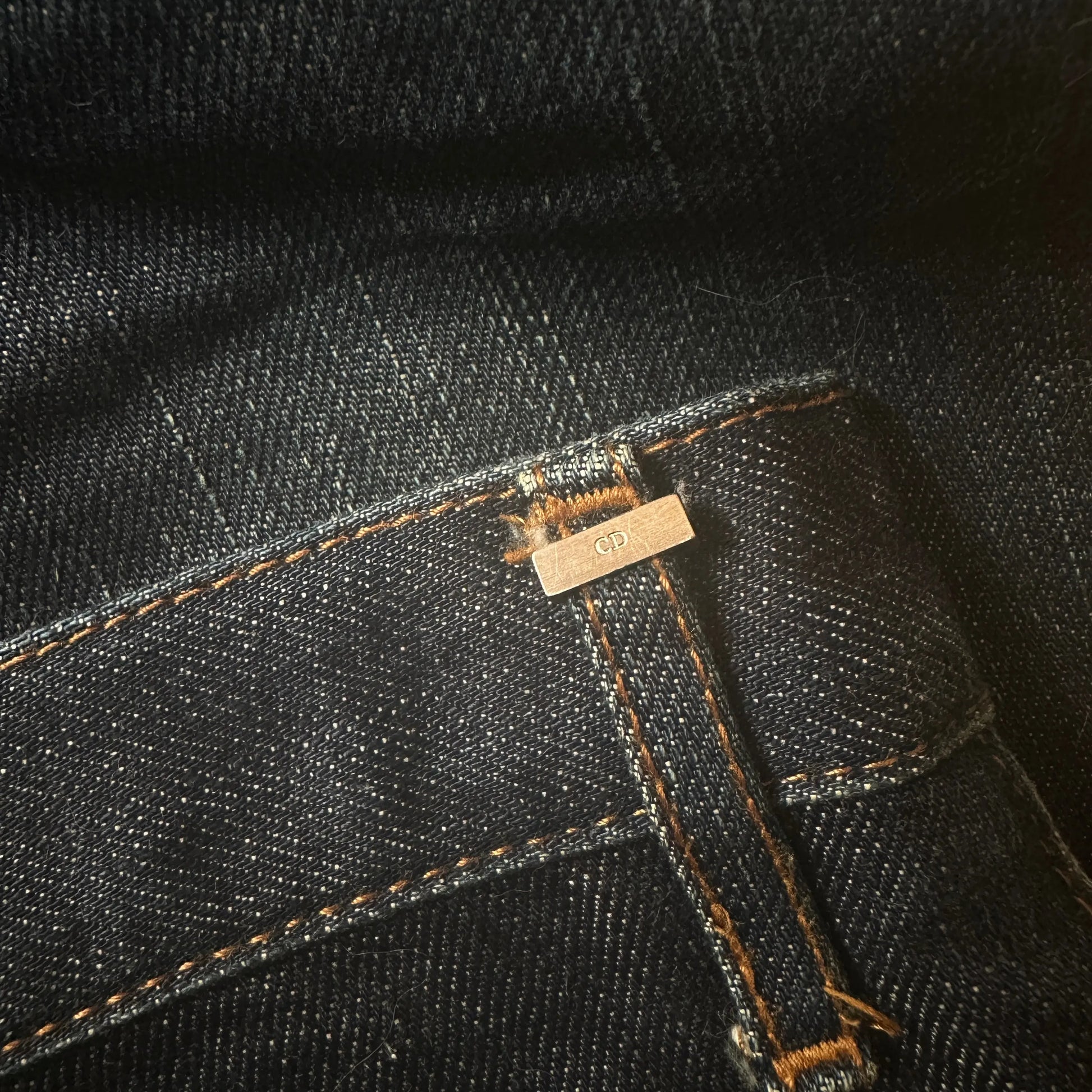 SS05 Dior Dark Wash Denim - 269archive