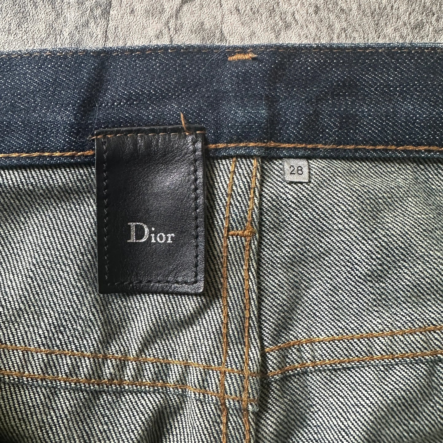 SS05 Dior Dark Wash Denim - 269archive