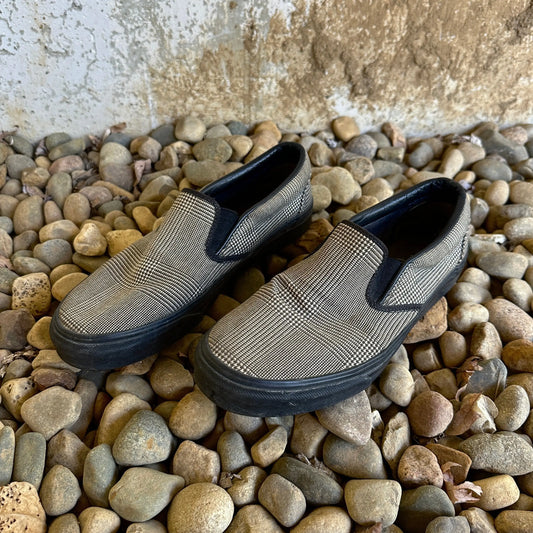 SS05 Number (N)ine “Nightcrawler” Houndstooth Slip-Ons - 269archive