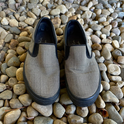 SS05 Number (N)ine “Nightcrawler” Houndstooth Slip-Ons - 269archive