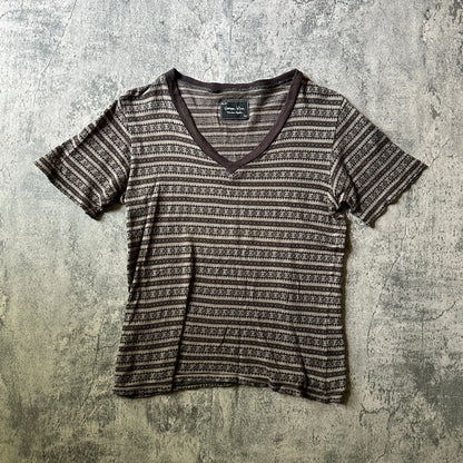 SS08 Number (N)ine "Birds" V-Neck Tee - 269archive