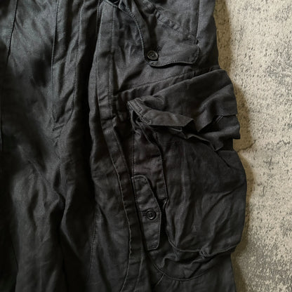 SS12 Julius_7 “Bumboo Twill” Gas Mask Cargo Shorts - 269archive