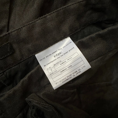 SS12 Julius_7 “Bumboo Twill” Gas Mask Cargo Shorts - 269archive