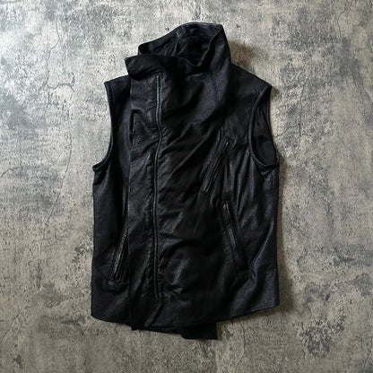 SS12 Rick Owens Women’s Runway “Naska” Lambskin Vest - 269archive