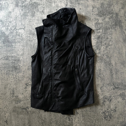 SS12 Rick Owens Women’s Runway “Naska” Lambskin Vest - 269archive
