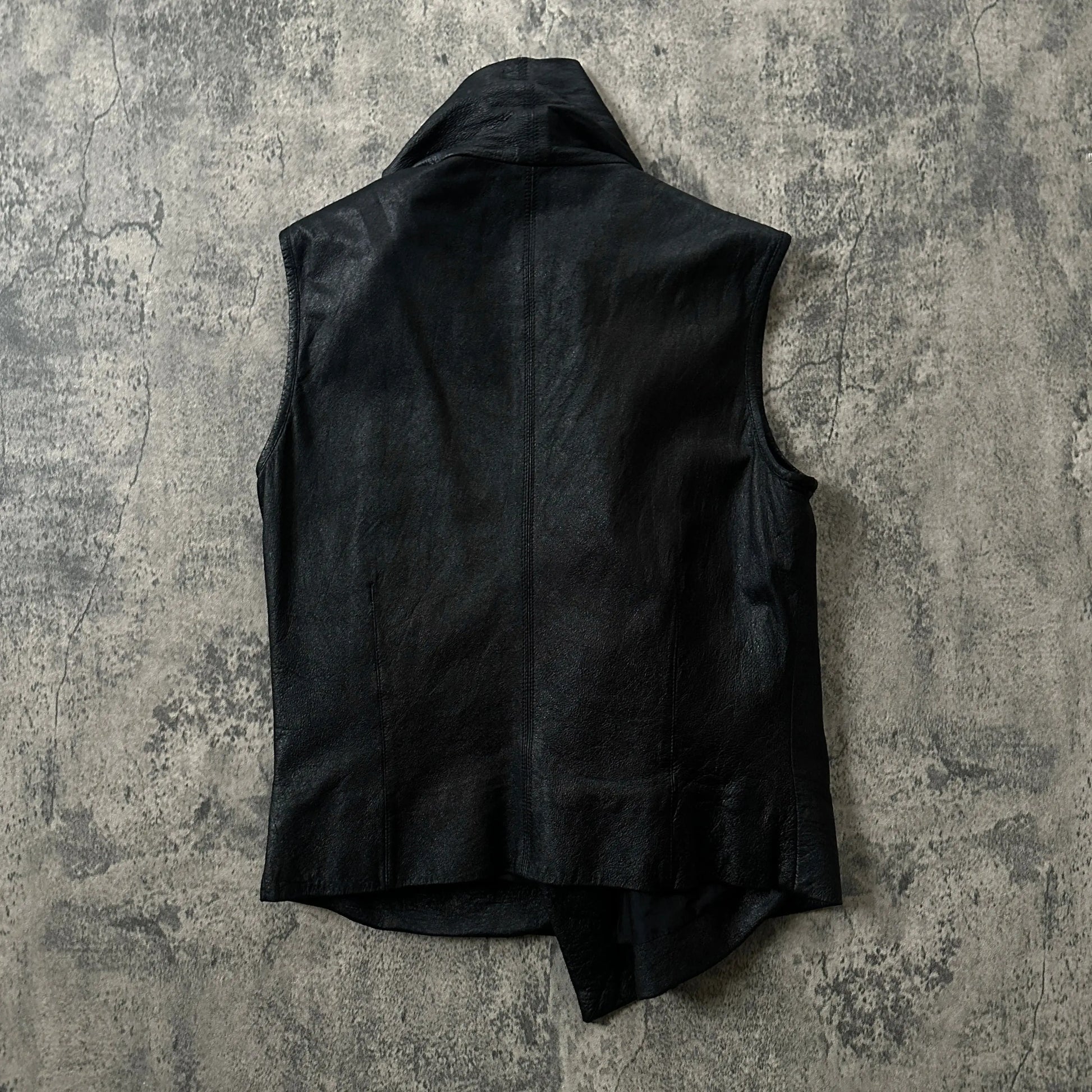 SS12 Rick Owens Women’s Runway “Naska” Lambskin Vest - 269archive