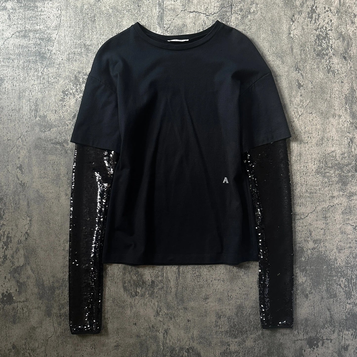 SS16 Alyx “Layered Sequin” Long Sleeve Shirt - 269archive