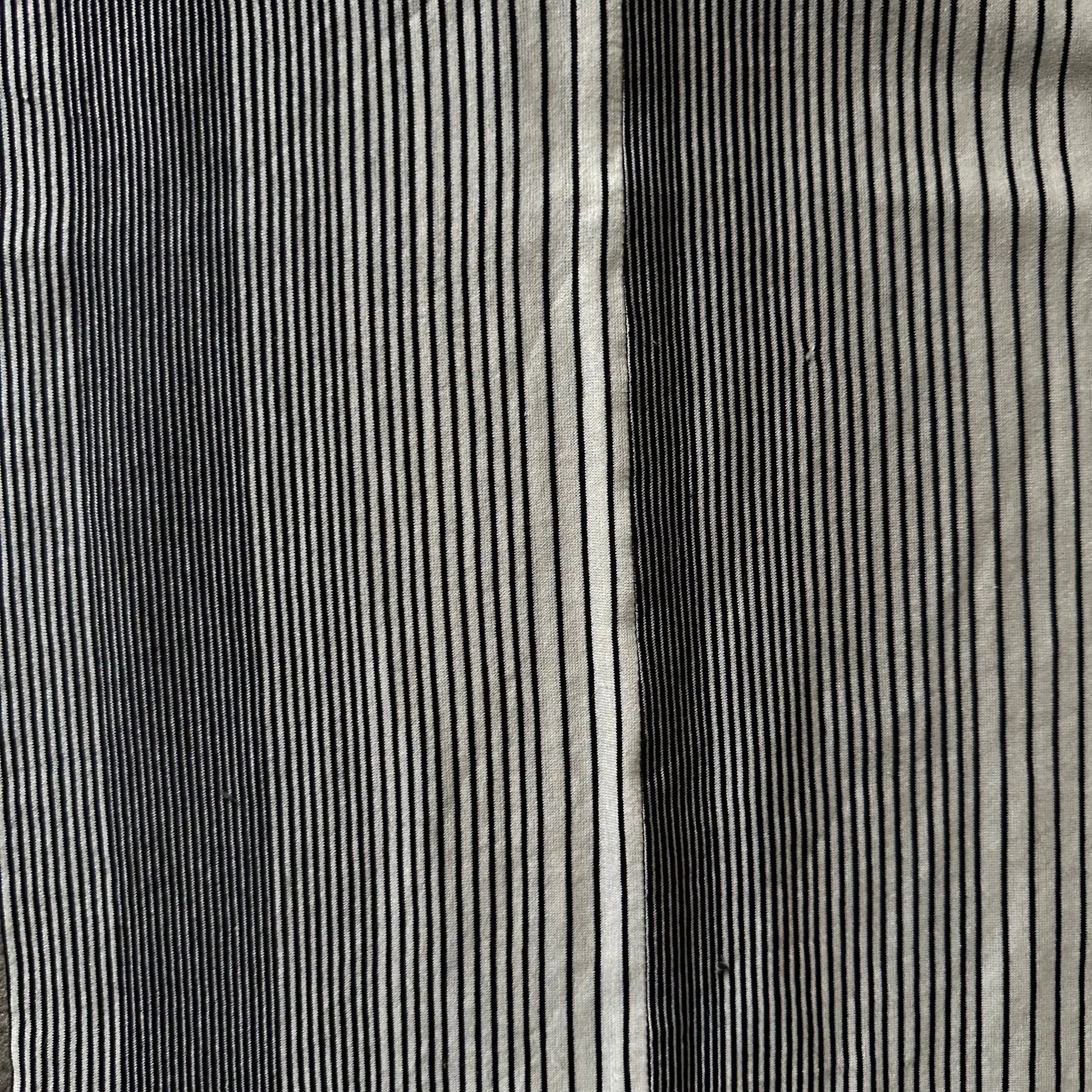 SS2002 Raf Simons Striped Cotton Scarf - 269archive