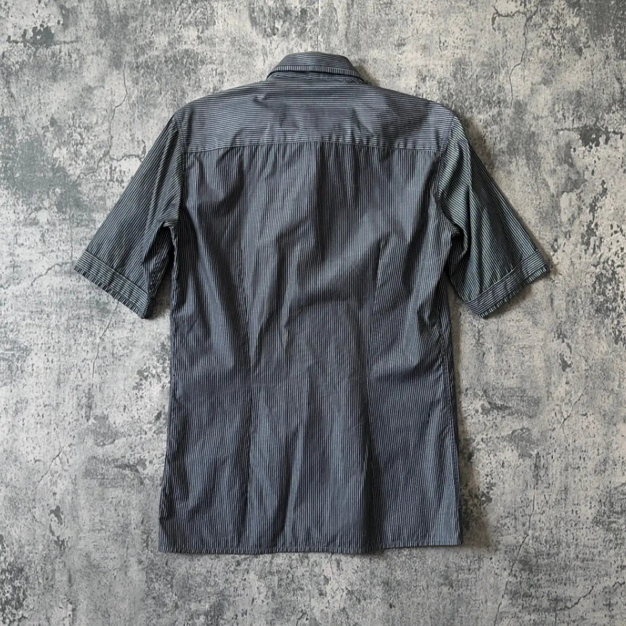 SS2003 Raf Simons “Consumed” Striped Silk Shirt - 269archive