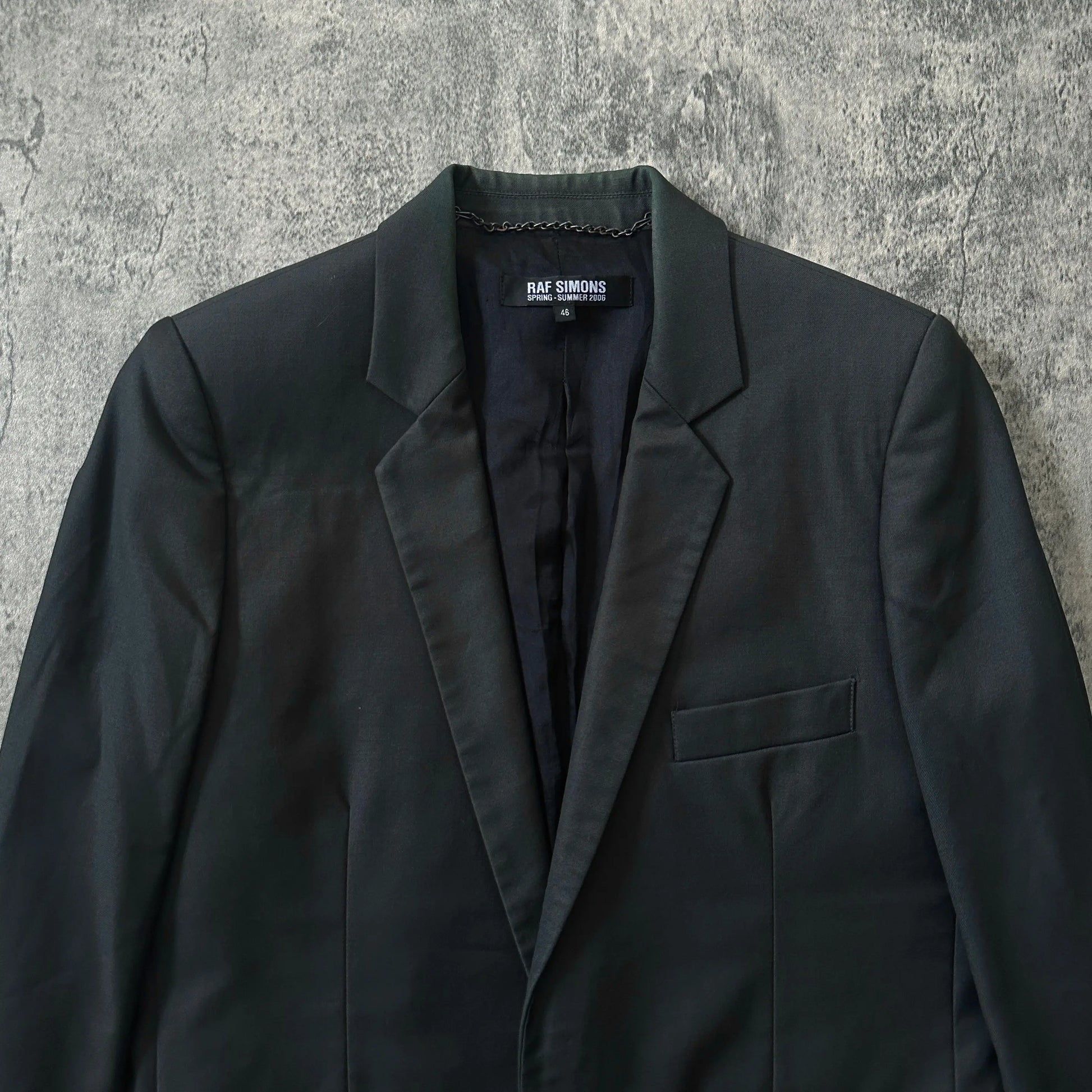 SS2006 Raf Simons “Icarus Surgit” Single-Breasted Blazer - 269archive