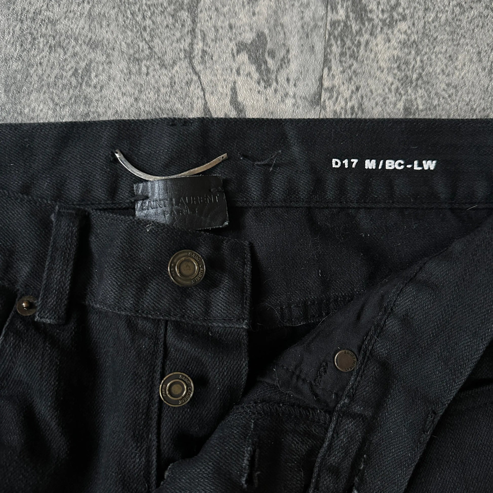 Saint Laurent Paris D17 Bootcut Denim - 269archive