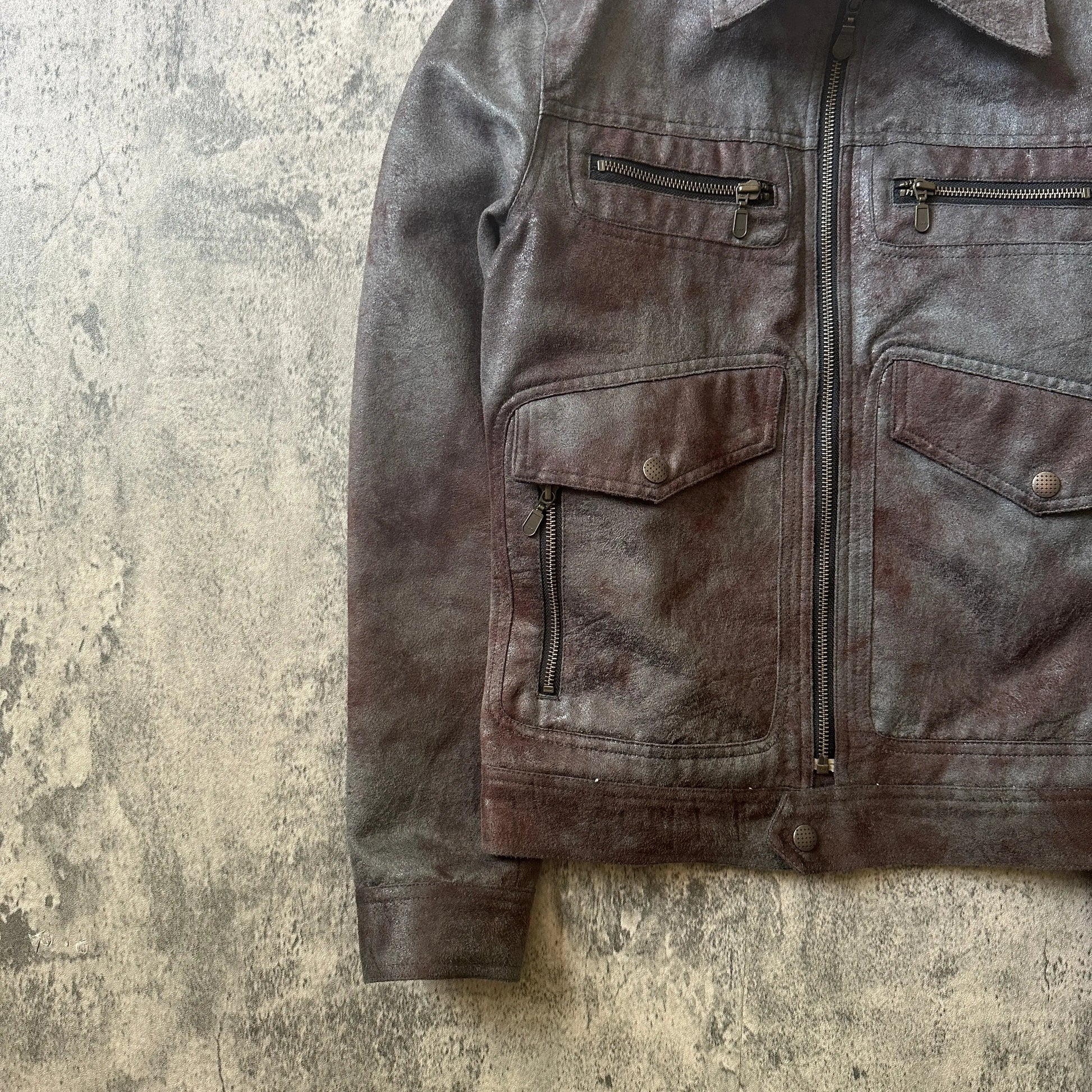 Tornado Mart Dyed Sueded Jacket - 269archive