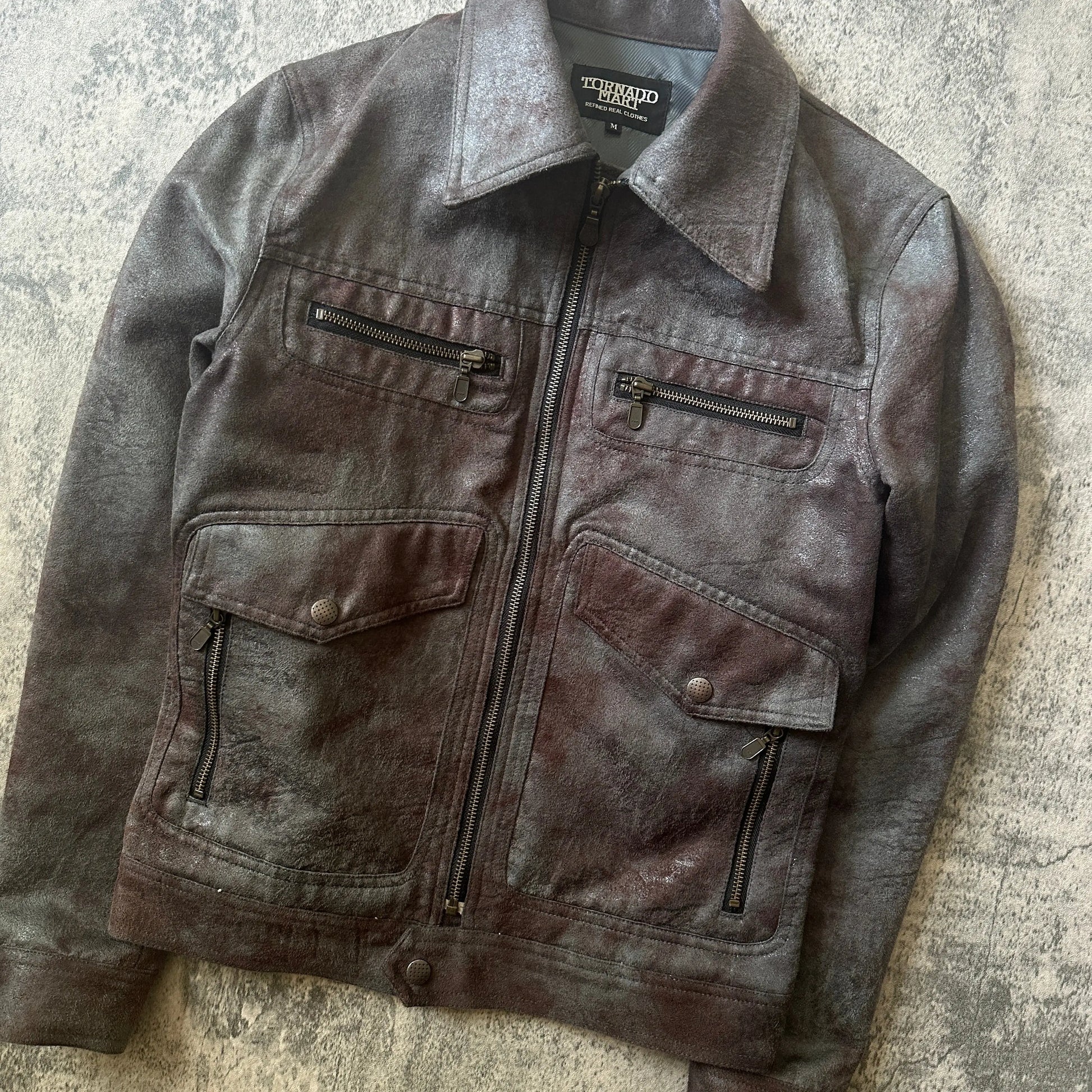 Tornado Mart Dyed Sueded Jacket - 269archive