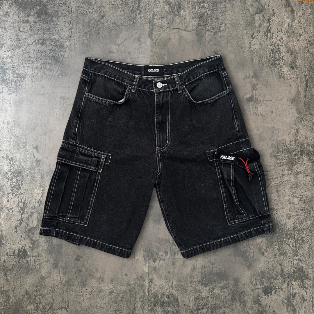 SS21 Drawcord Cargo Denim Shorts  Pants 269archive