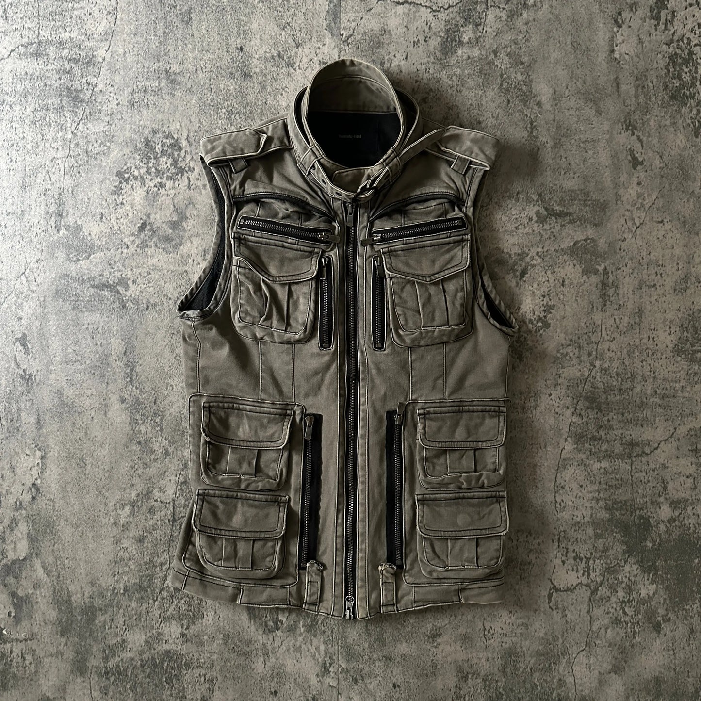 Yasuyuki Ishii “12-Pocket” Cargo Military Vest - 269archive