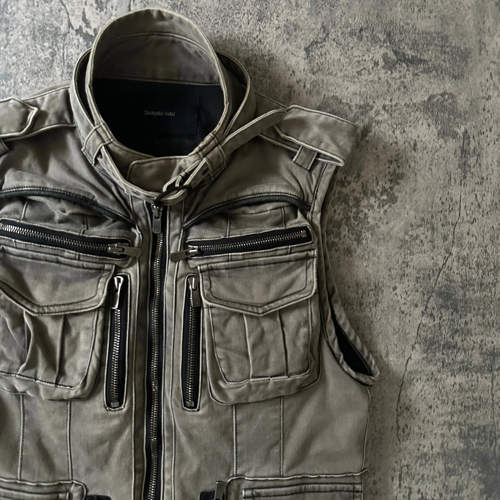 Yasuyuki Ishii “12-Pocket” Cargo Military Vest - 269archive