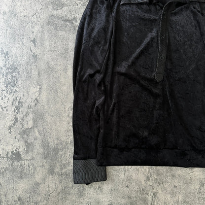 Yasuyuki Ishii “Velvet Python” Collared Shirt - 269archive
