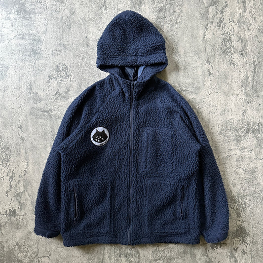 Né-net Sherpa Fleece Hooded Jacket