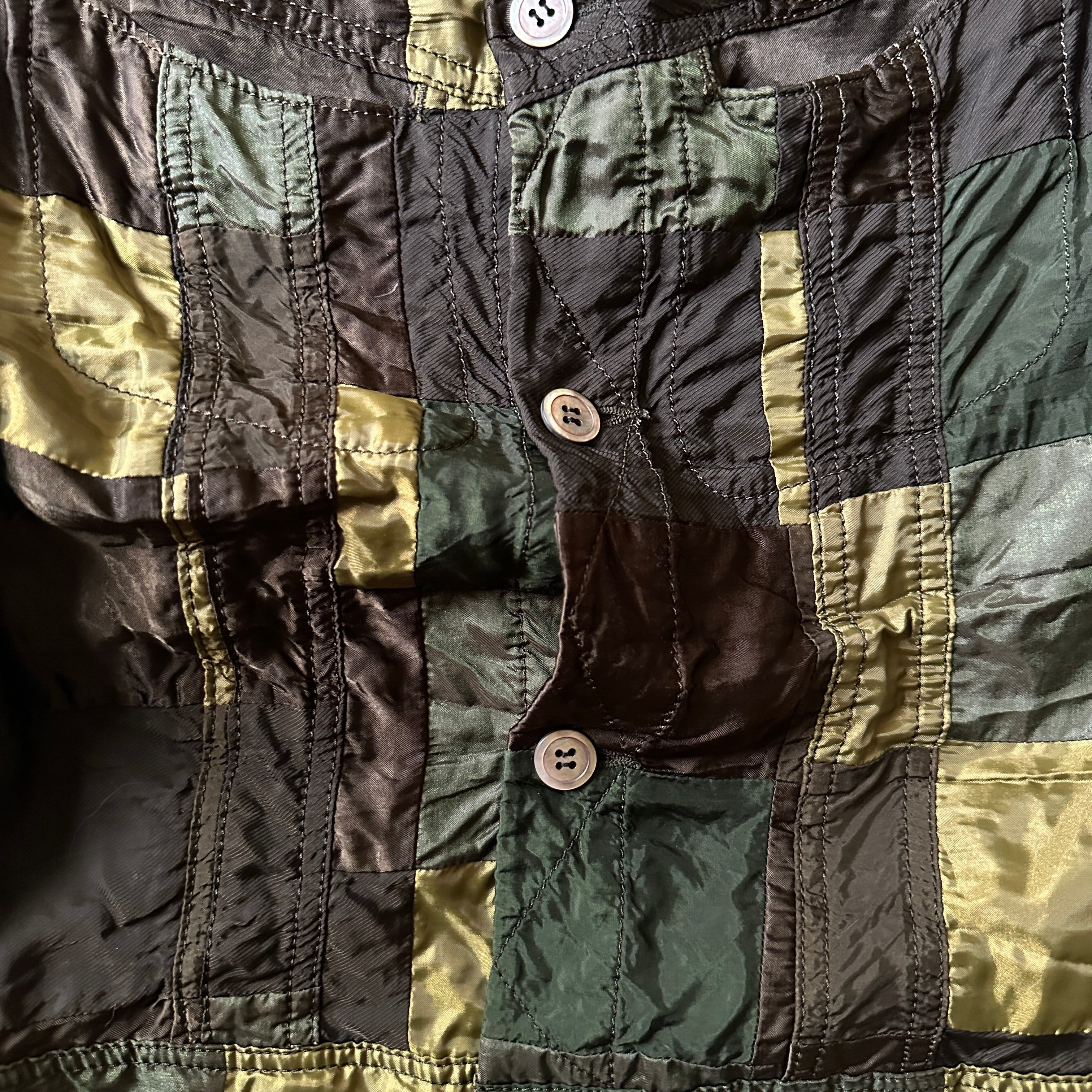 AW03 Comme des Garçons Tricot Patchwork Jacket