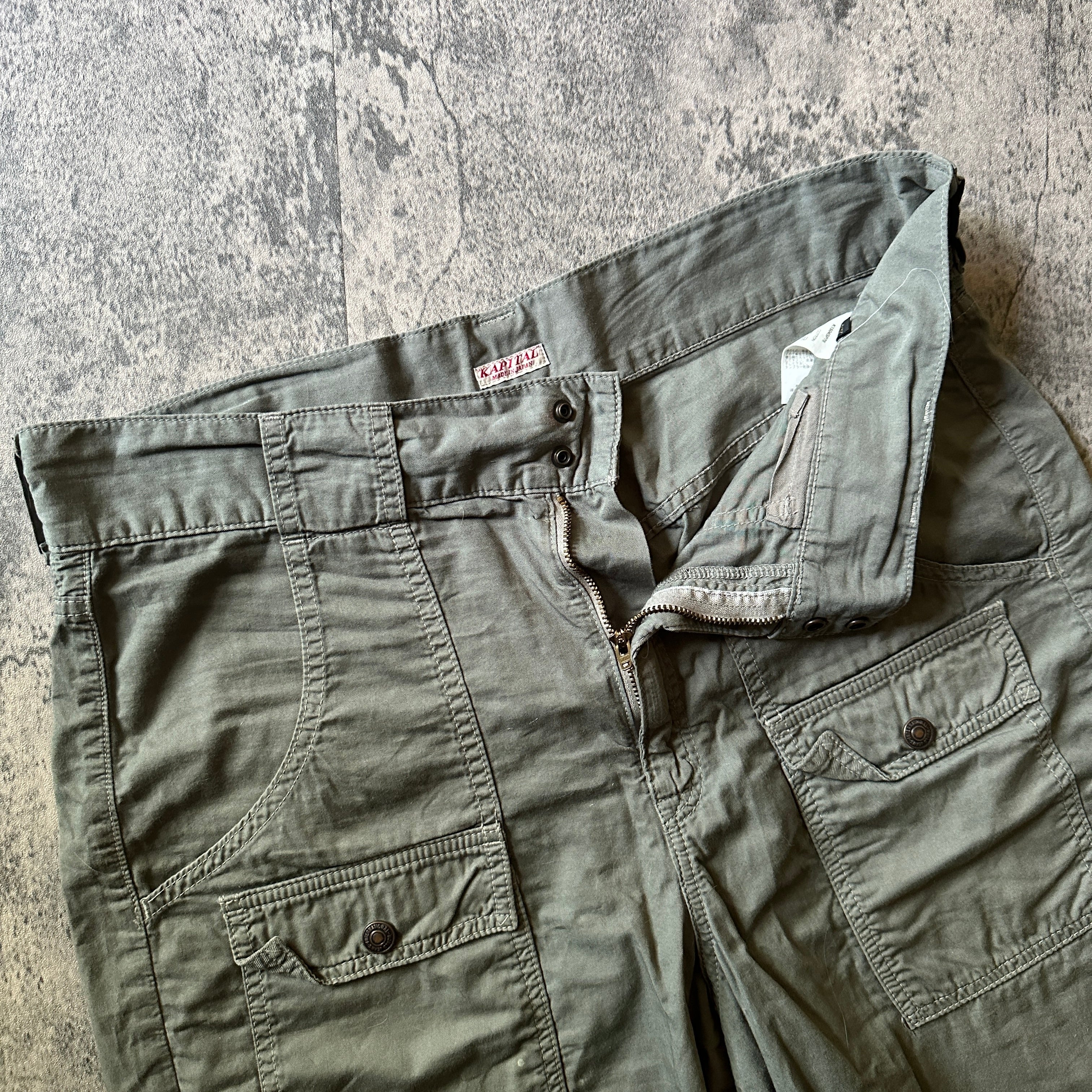 Kapital Green Bush Shorts