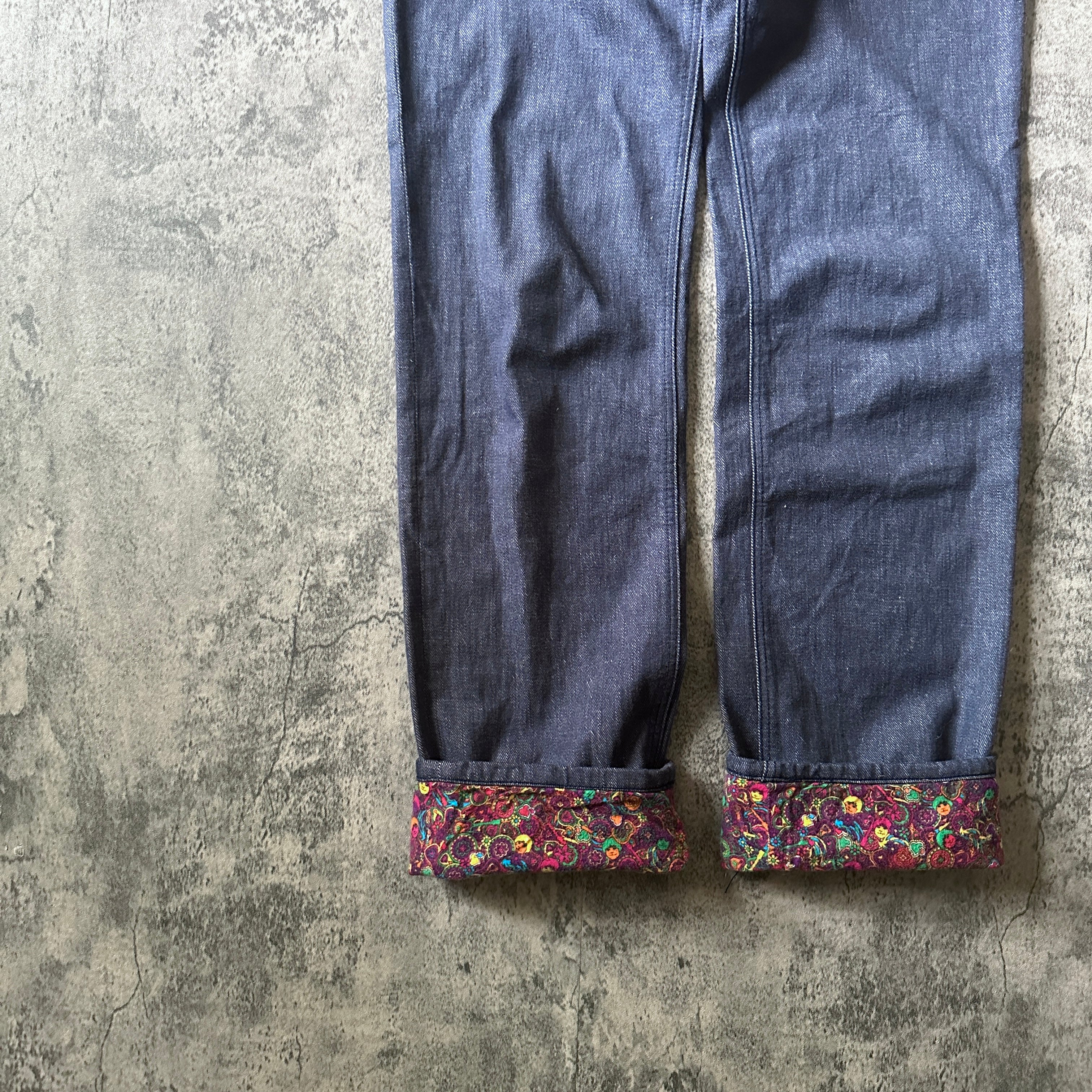 AW03 Number (N)ine Psychedelic Pain Denim