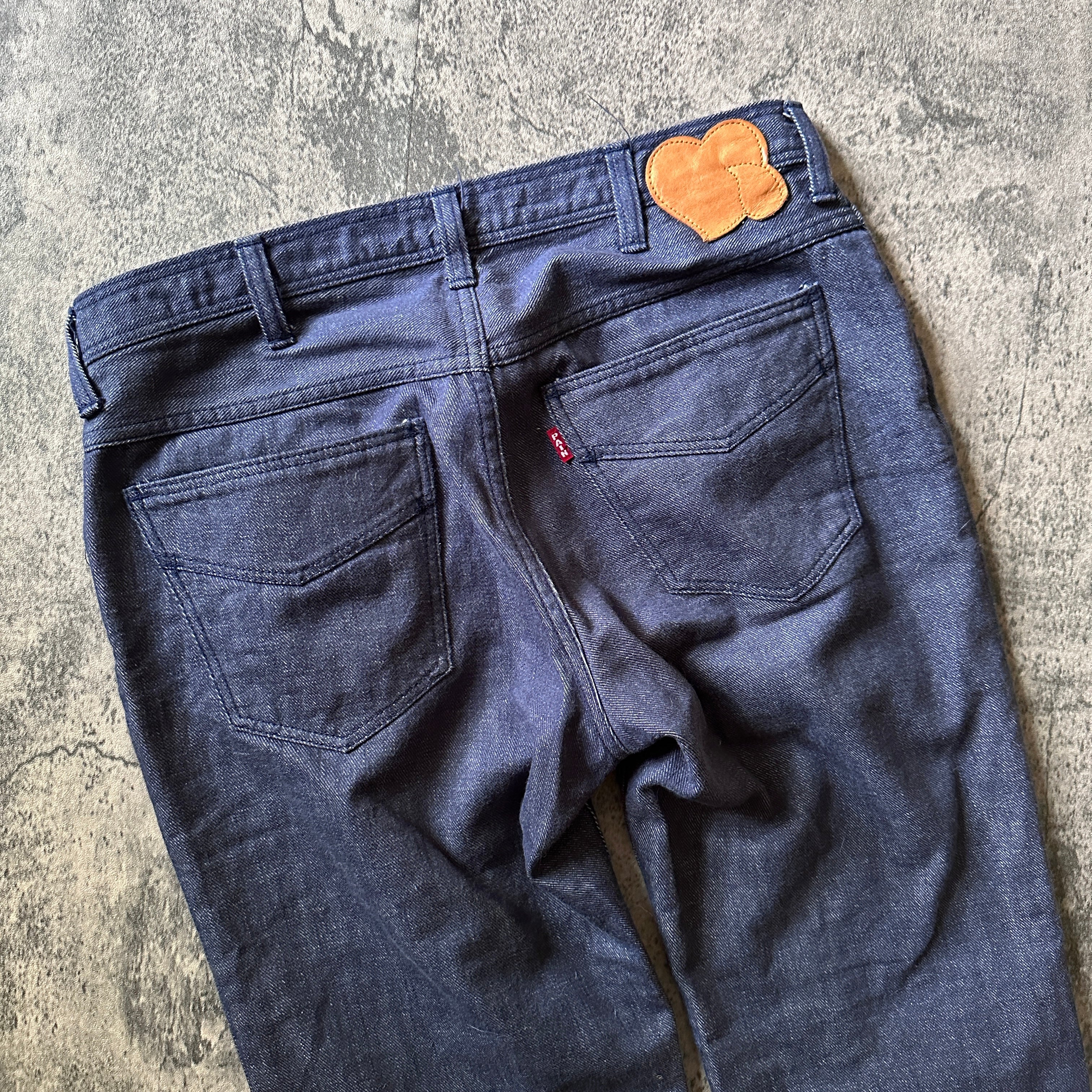 AW03 Number (N)ine Psychedelic Pain Denim