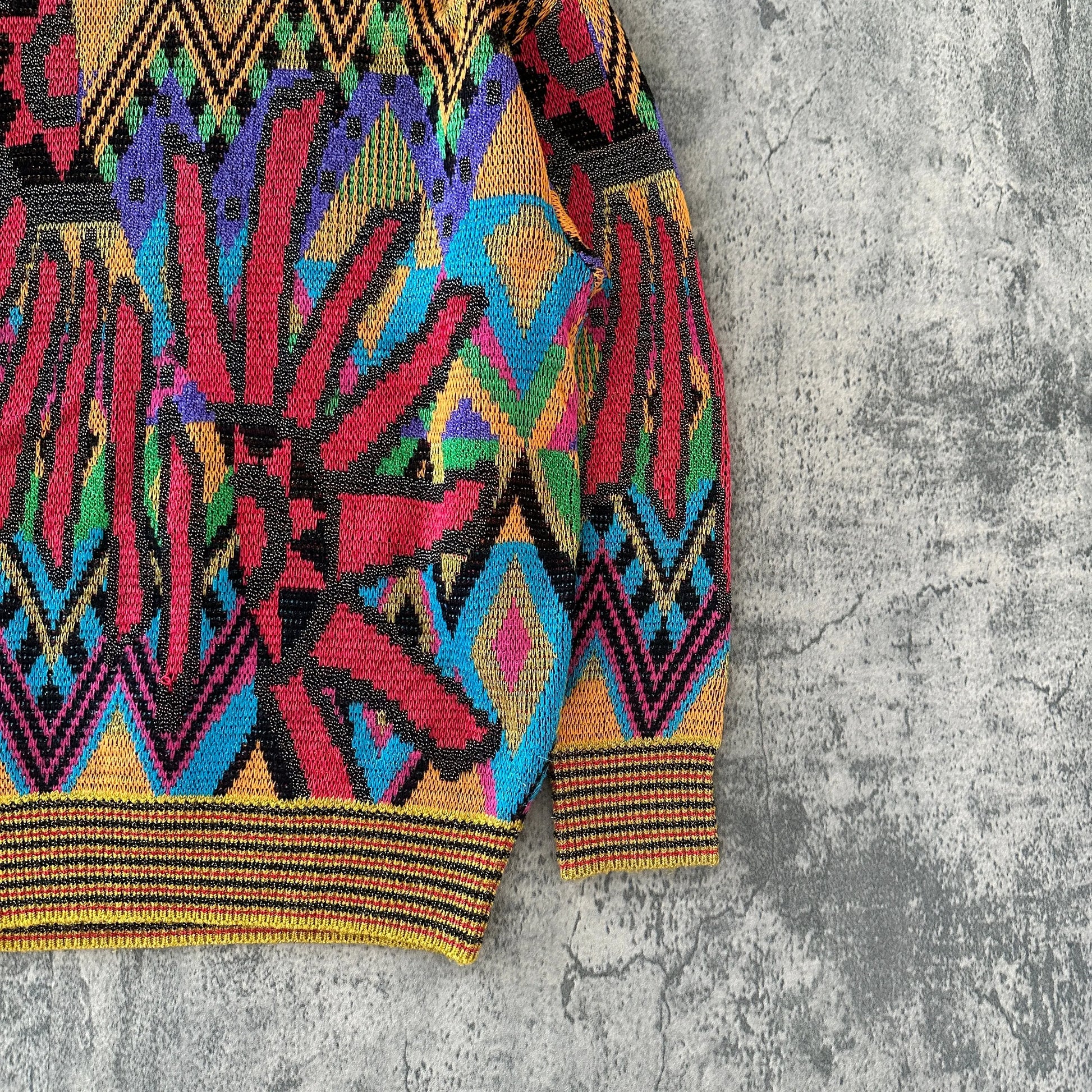 1980s Yoshiyuki Konishi Psychedelic Knit - 269archive