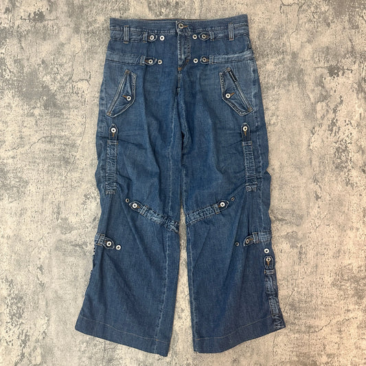 2000's Dolce & Gabbana Parachute Denim - 269archive