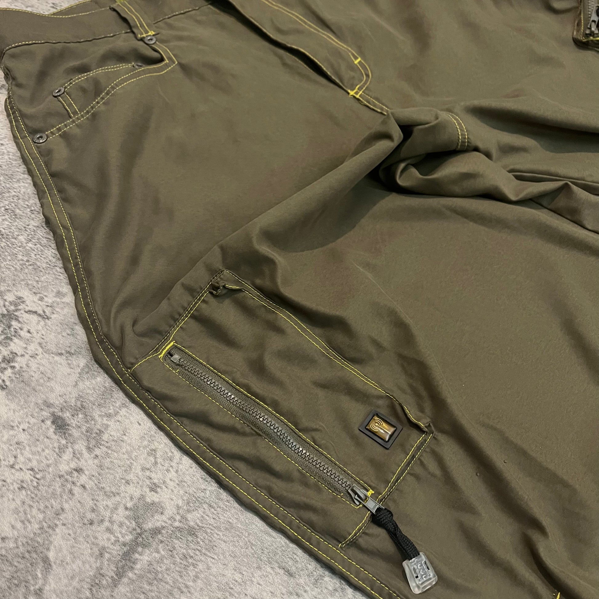 90s Kikwear raver cargos - 269archive