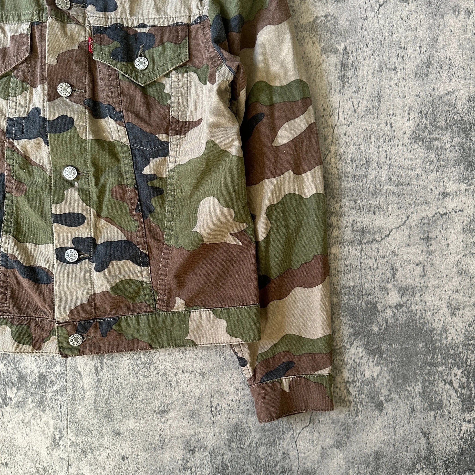 AW03 Junya Watanabe x Levi’s Camouflage Type III Jacket - 269archive