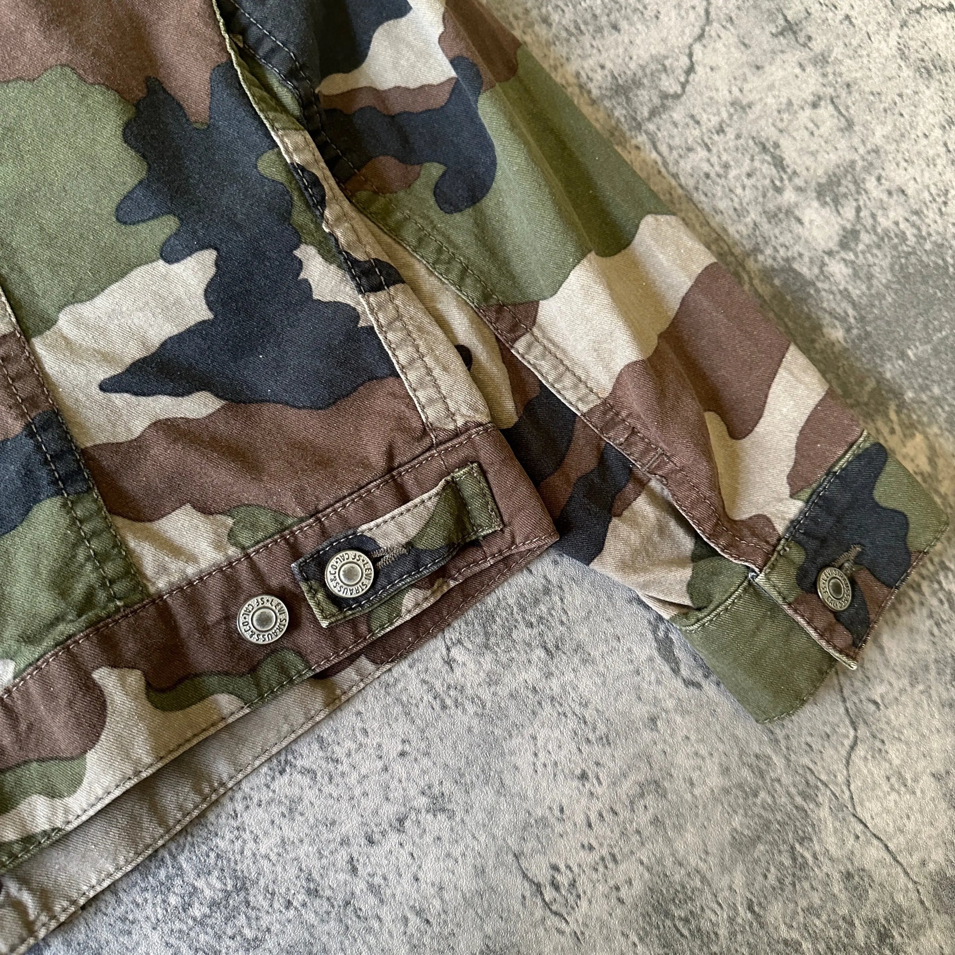 AW03 Junya Watanabe x Levi’s Camouflage Type III Jacket - 269archive