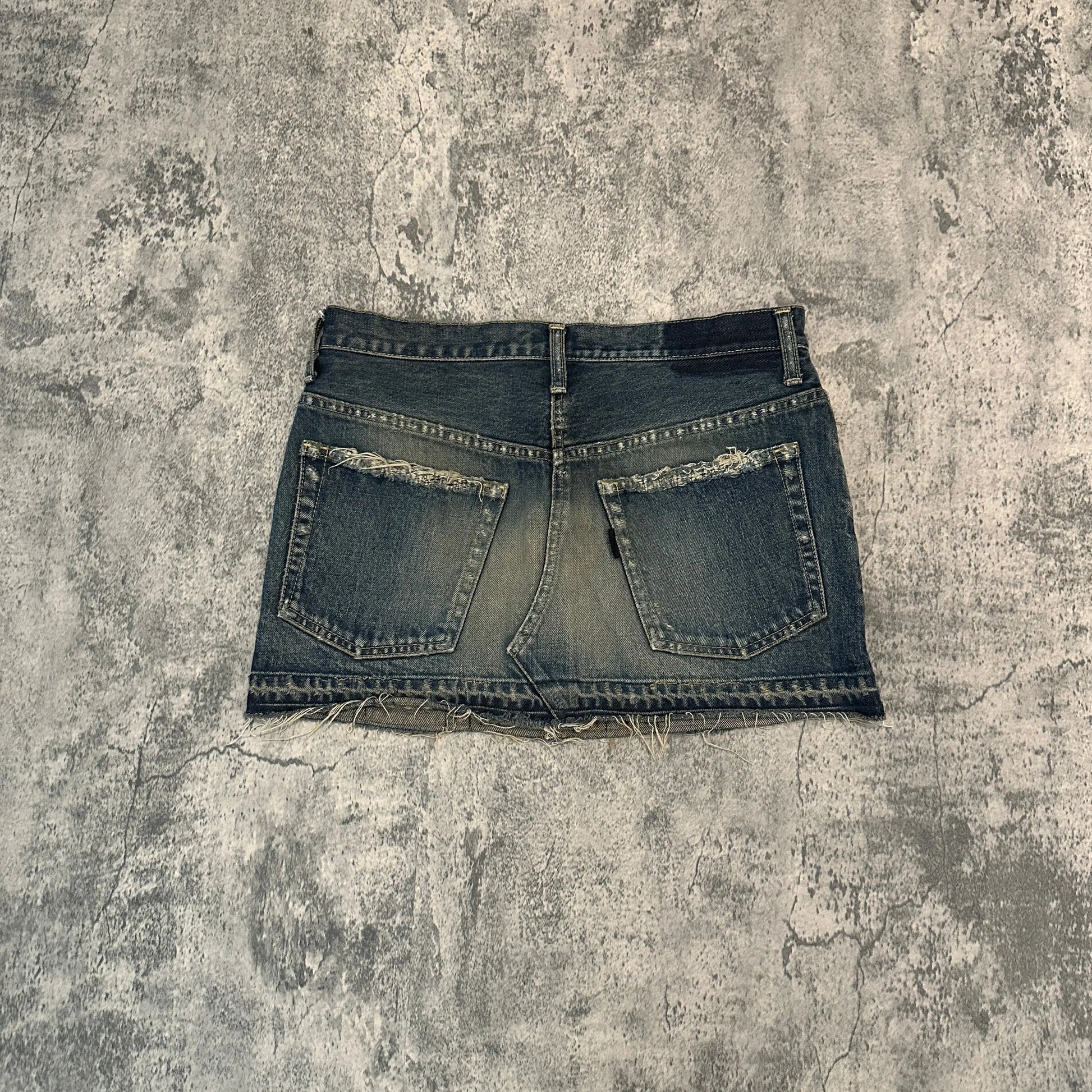AW09 Undercover x Gilapple Distressed Mini Skirt - 269archive