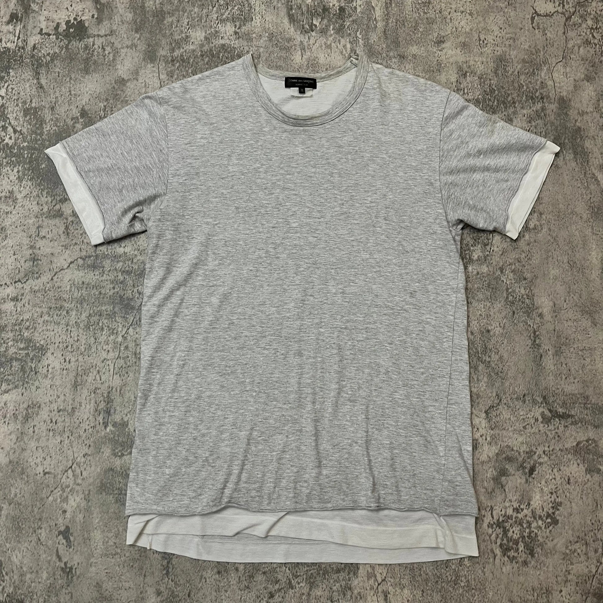 AW13 Comme des Garçons Homme Plus Double Layered T-Shirt - 269archive