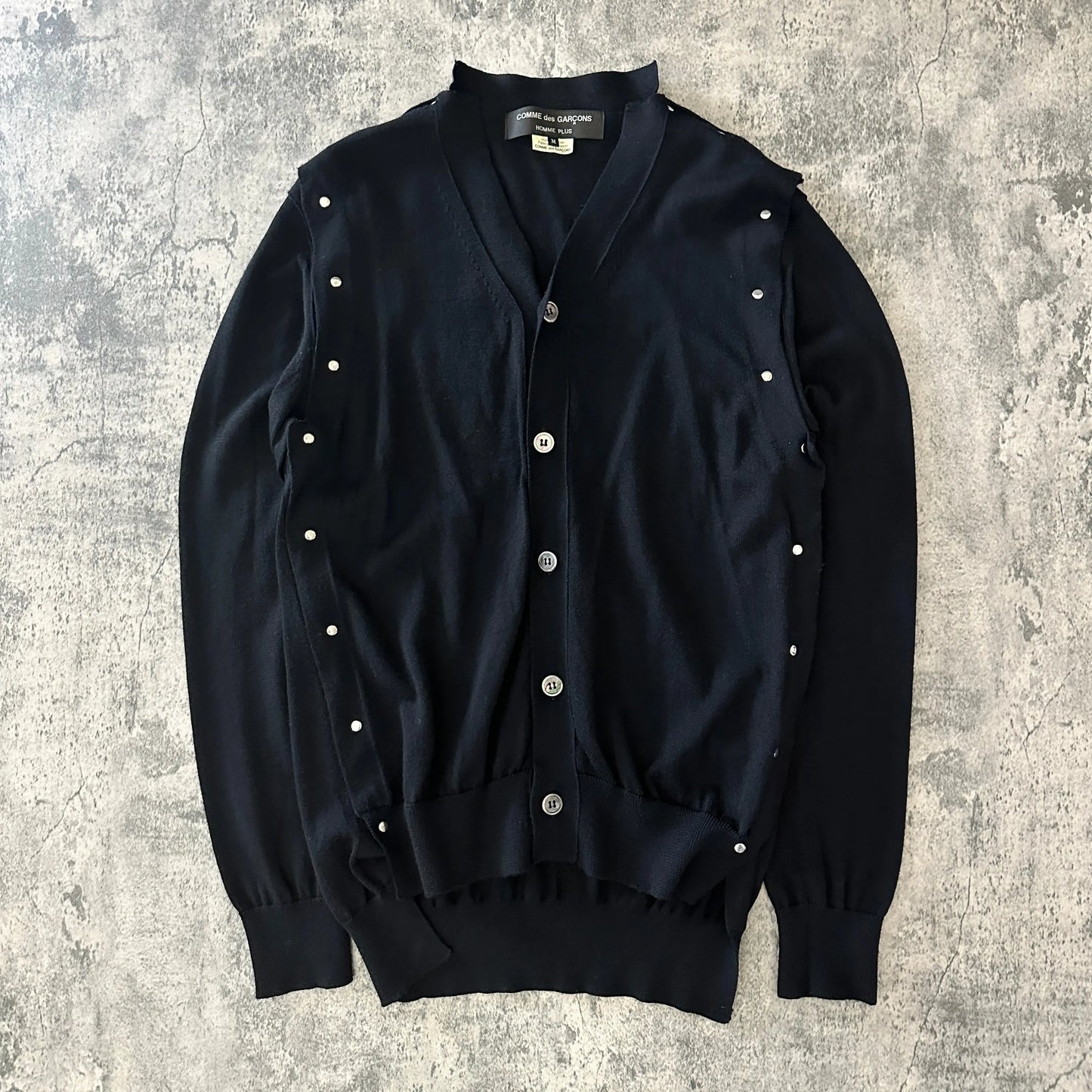 AW16 Comme des Garcons Homme Plus Armored Cardigan - 269archive