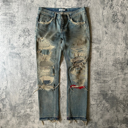 AW2004 Undercover “Red Yarn” 68 Denim - 269archive