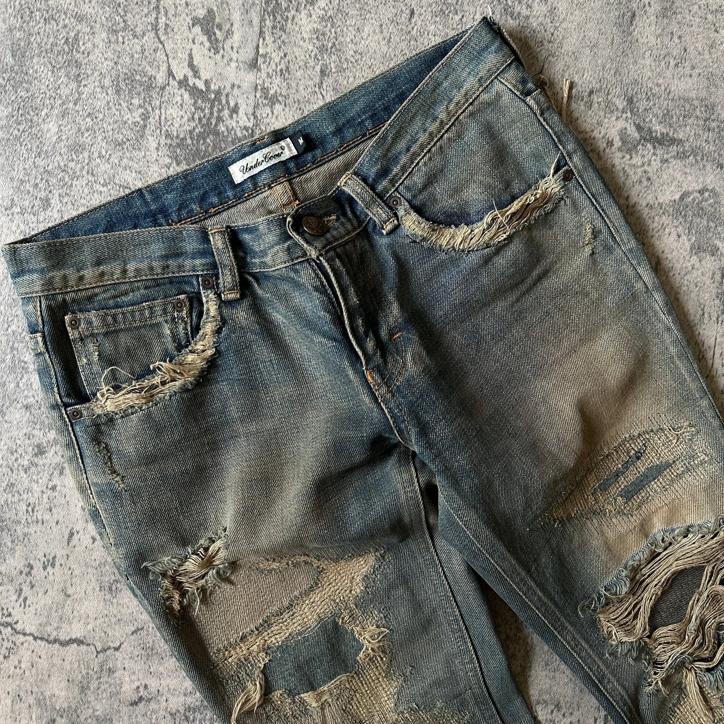 AW2004 Undercover “Red Yarn” 68 Denim - 269archive