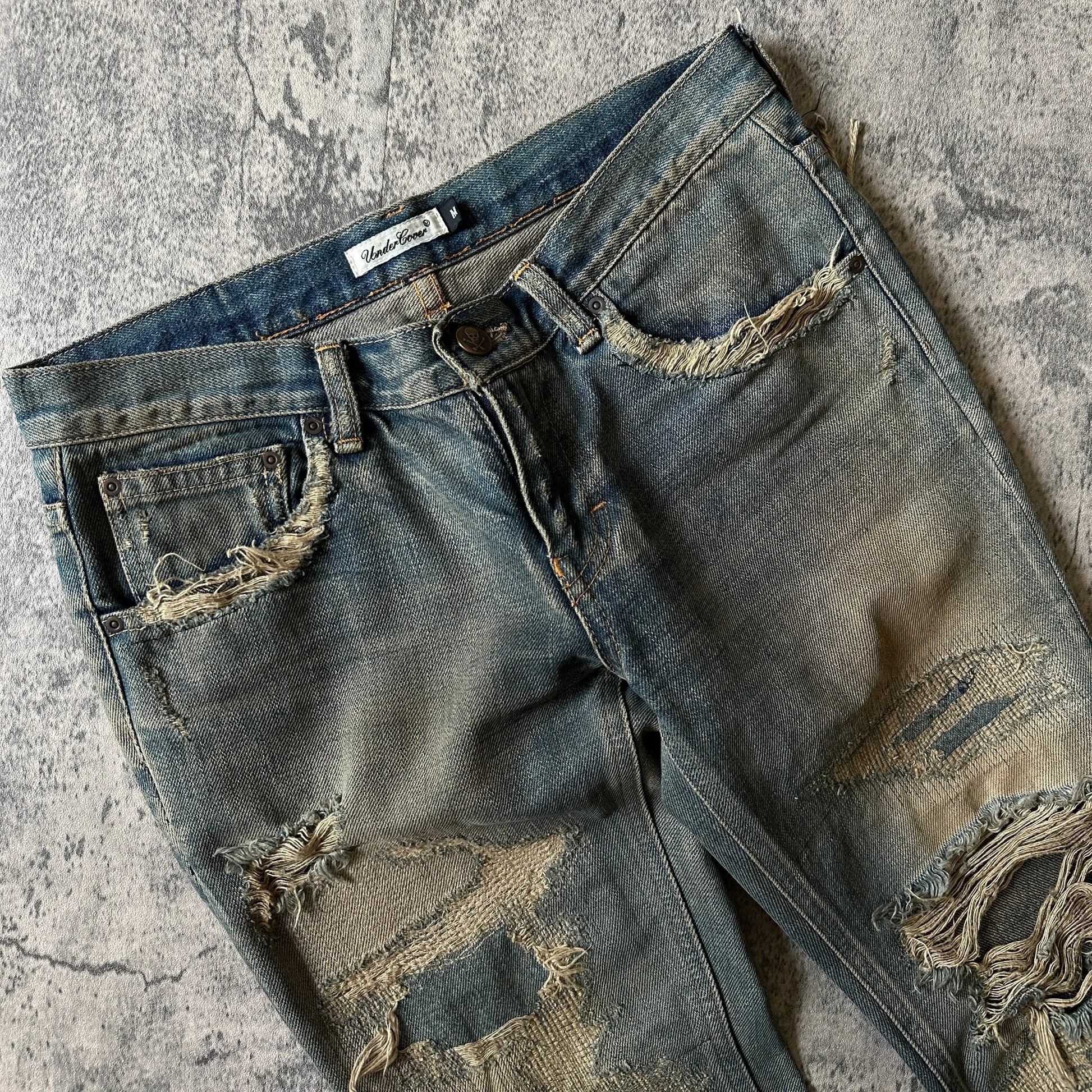 AW2004 Undercover “Red Yarn” 68 Denim - 269archive
