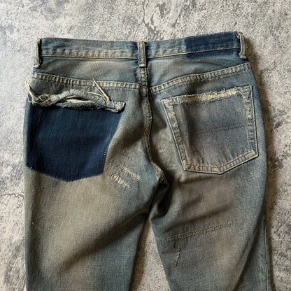 AW2004 Undercover “Red Yarn” 68 Denim - 269archive