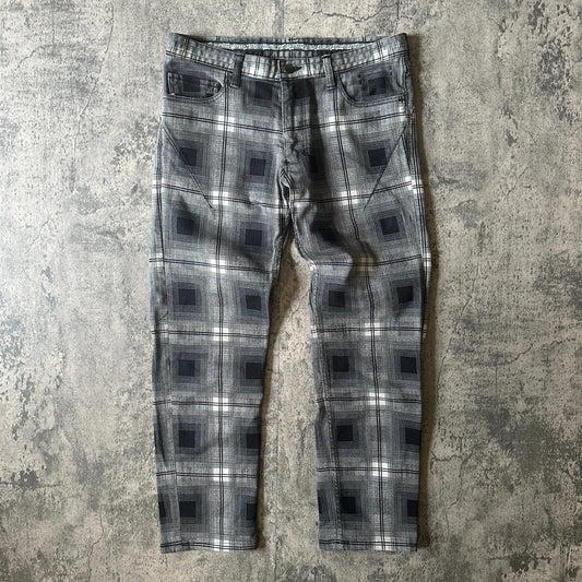 AW2007 Runway Number (N)ine Plaid Pain Denim - 269archive