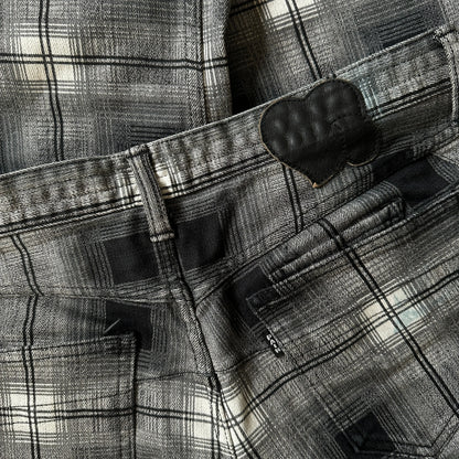 AW2007 Runway Number (N)ine Plaid Pain Denim - 269archive