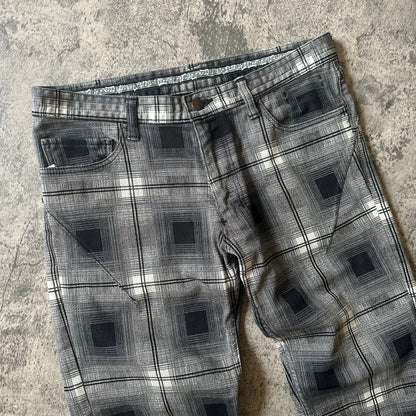 AW2007 Runway Number (N)ine Plaid Pain Denim - 269archive
