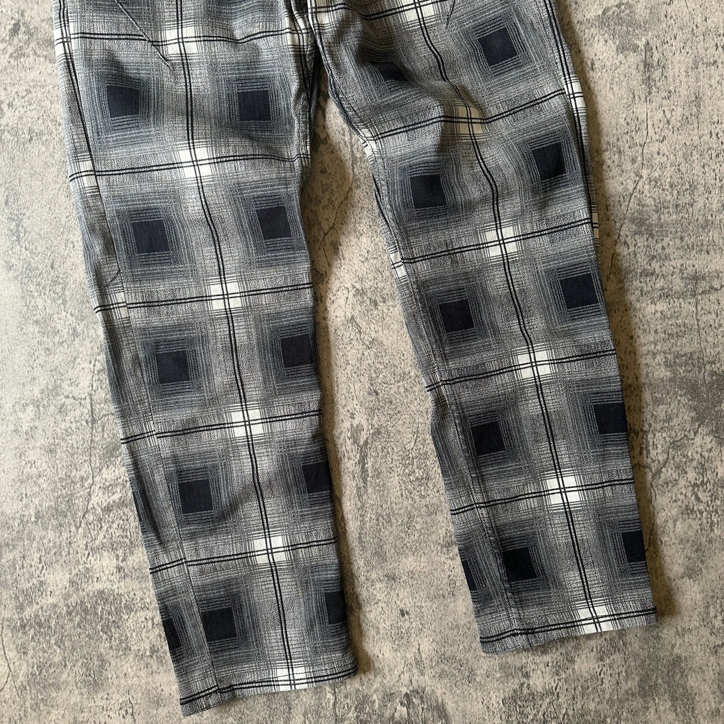 AW2007 Runway Number (N)ine Plaid Pain Denim - 269archive