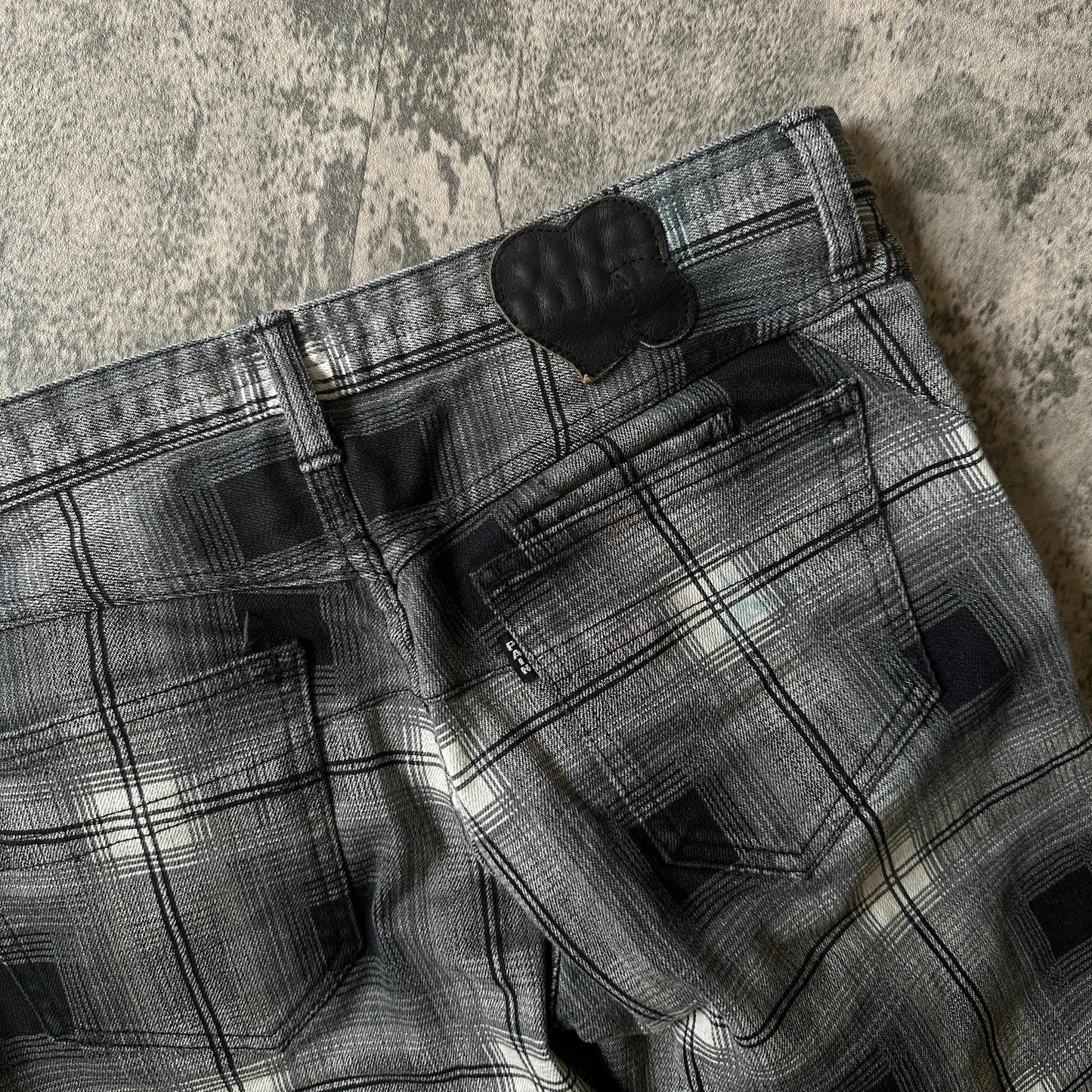 AW2007 Runway Number (N)ine Plaid Pain Denim - 269archive