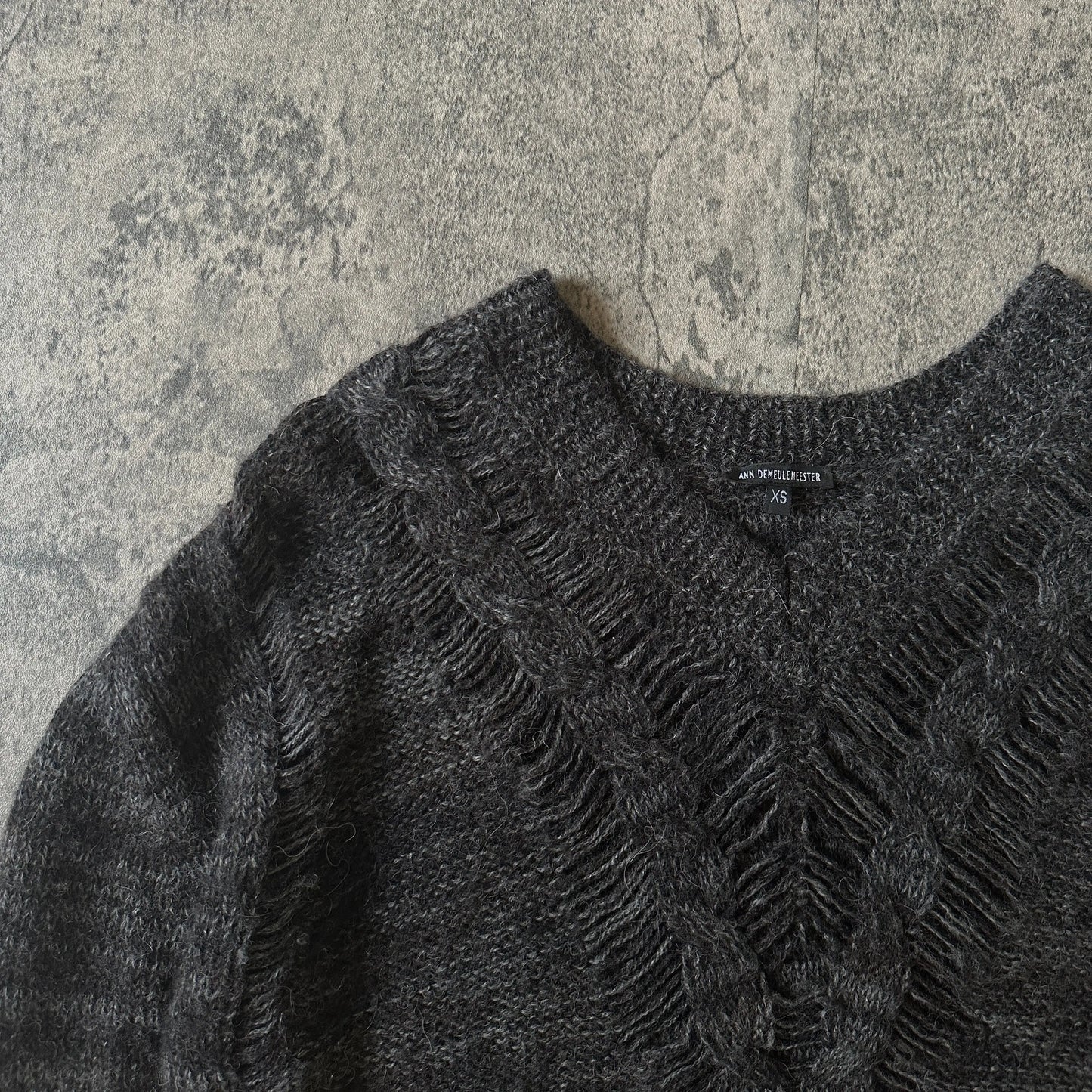 Ann Demeulemeester Loose-Knit Alpaca Sweater - 269archive