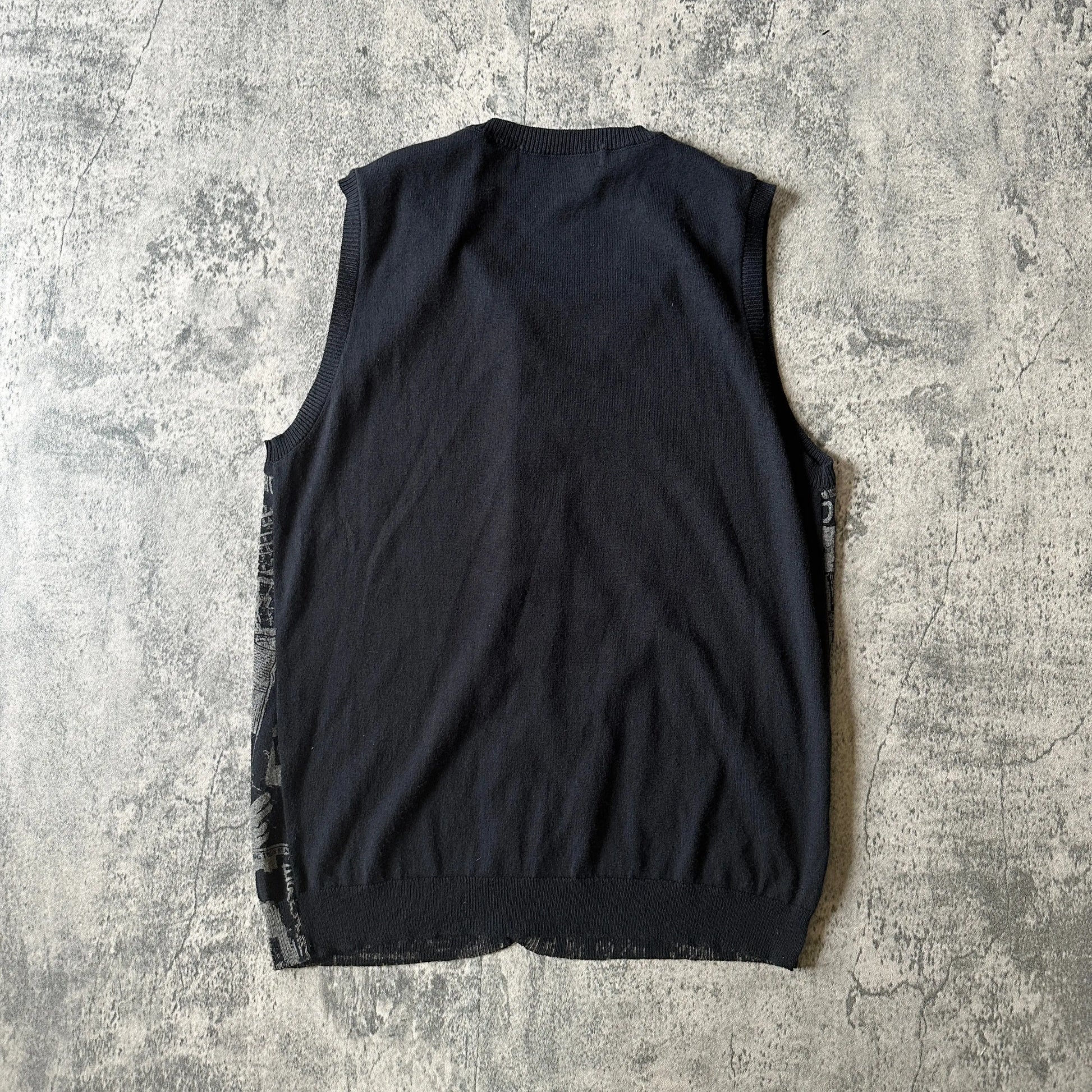 Hysteric Glamour x Marc Stewart Newspaper Vest - 269archive
